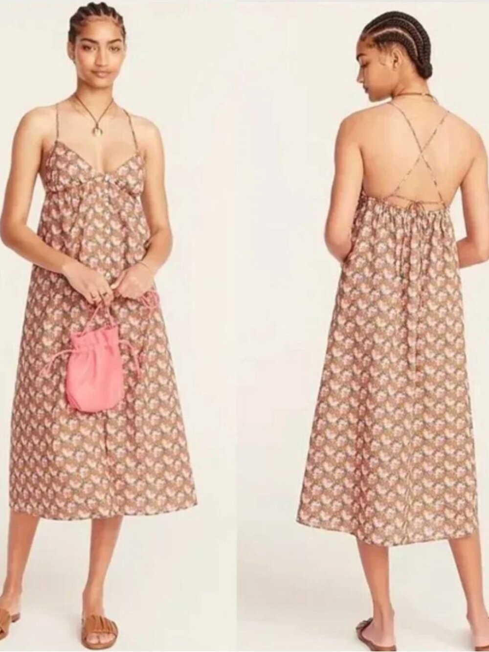 J. Crew | Collection Triangle Sundress in Ratti® Prism Floral Cotton Size Small